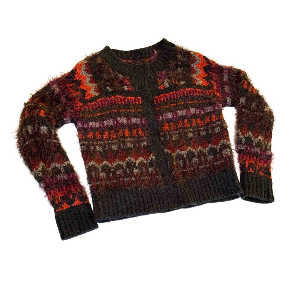 Free People Multi Color Sweater